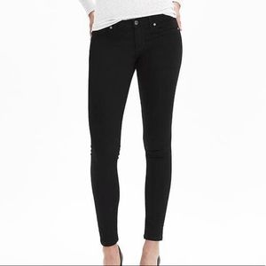 Banana Republic Premium Skinny Ankle Jeans Black
